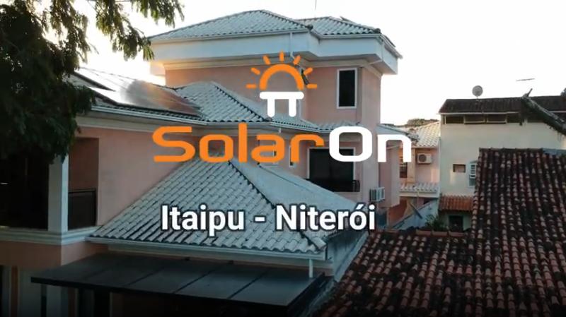 Instalação Painéis Solares - Itaipu - Niterói